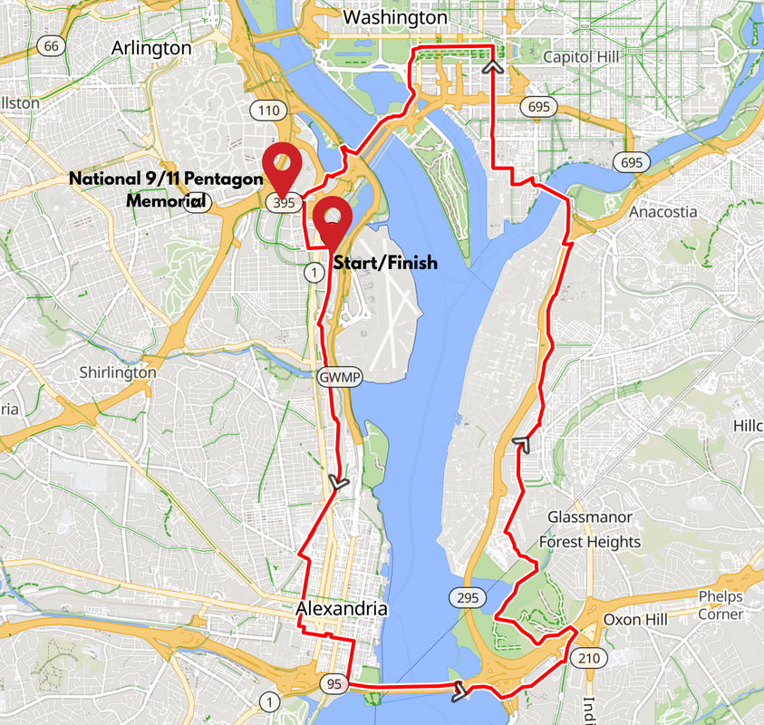 Tour de Trail: Pentagon Memorial