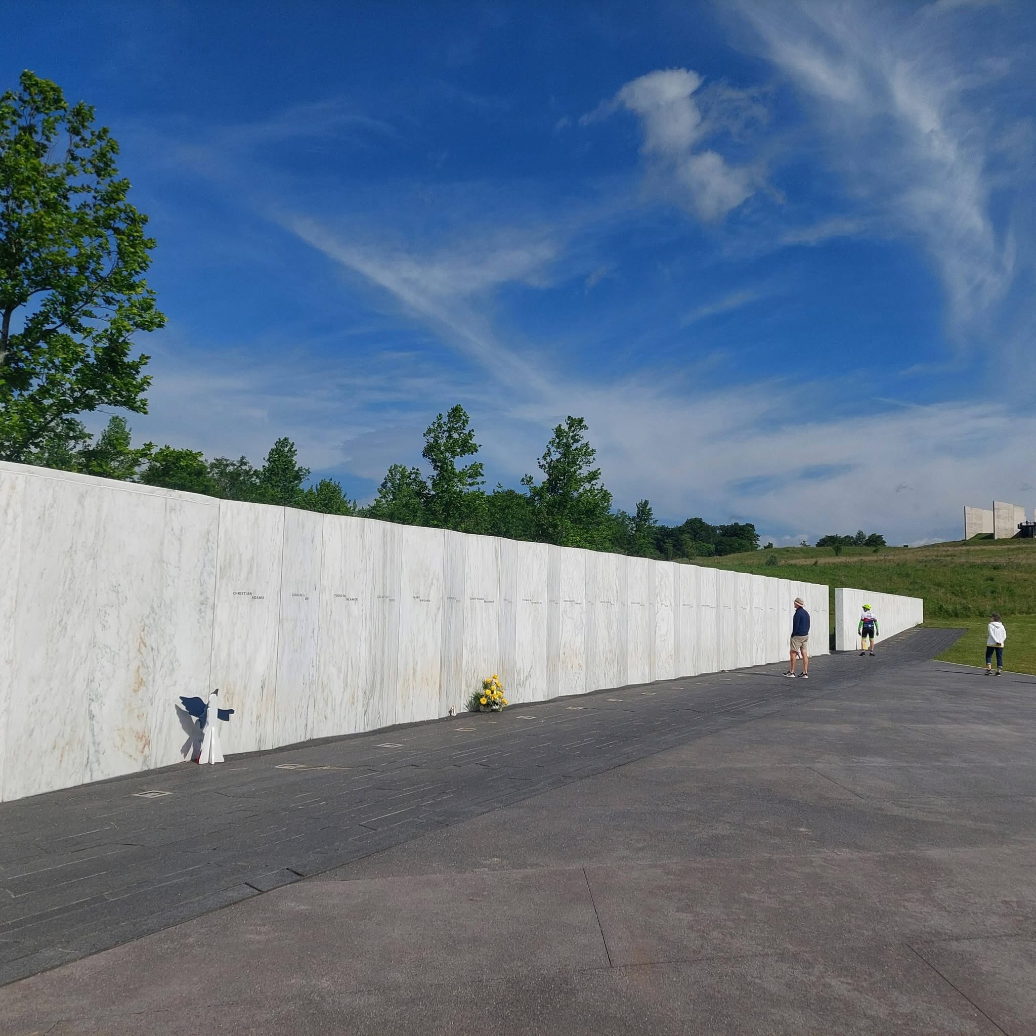 Flight 93 National Memorial Wall of Names