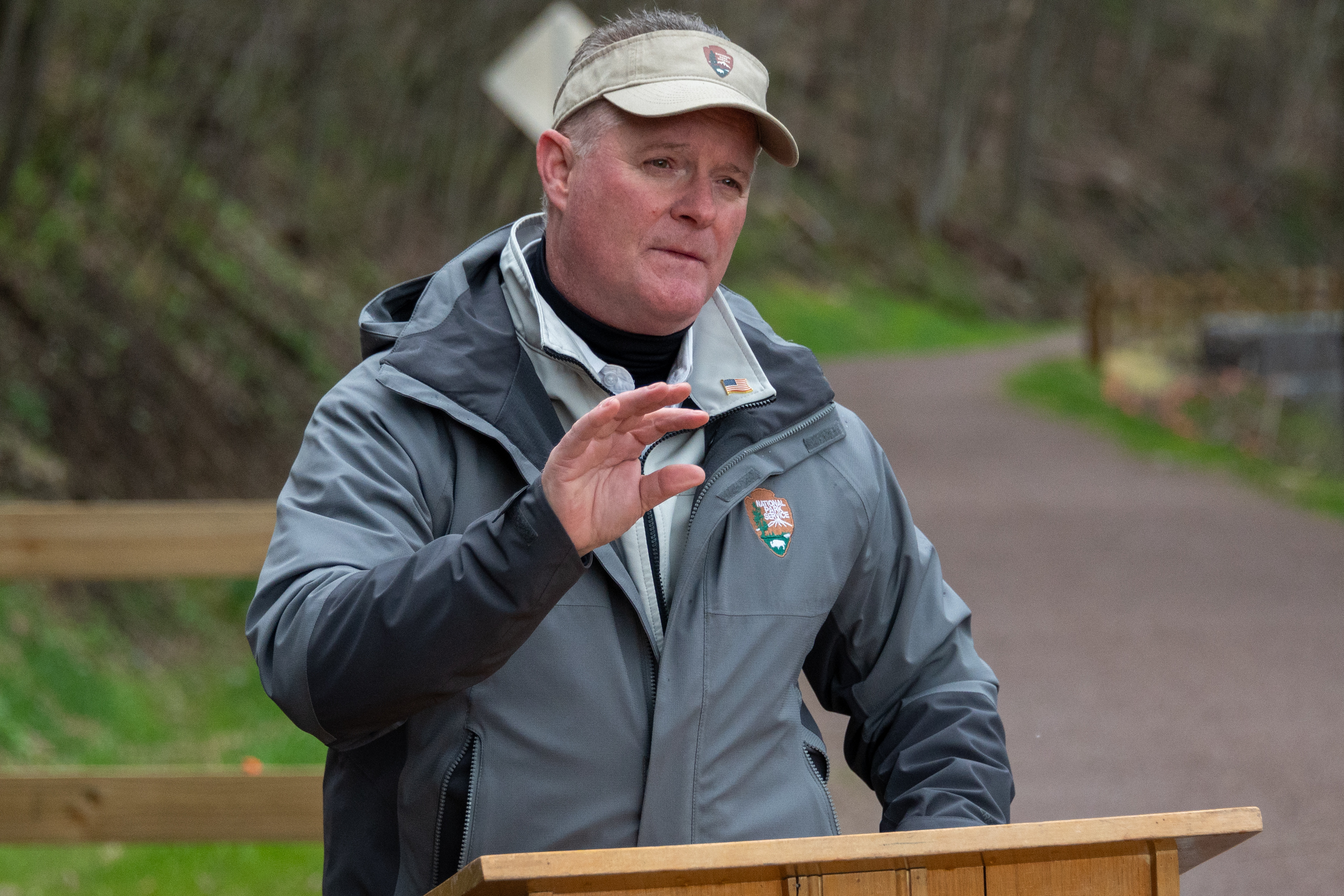 Stephen Clark, Superintendent of the National Parks of Western Pennsylvania