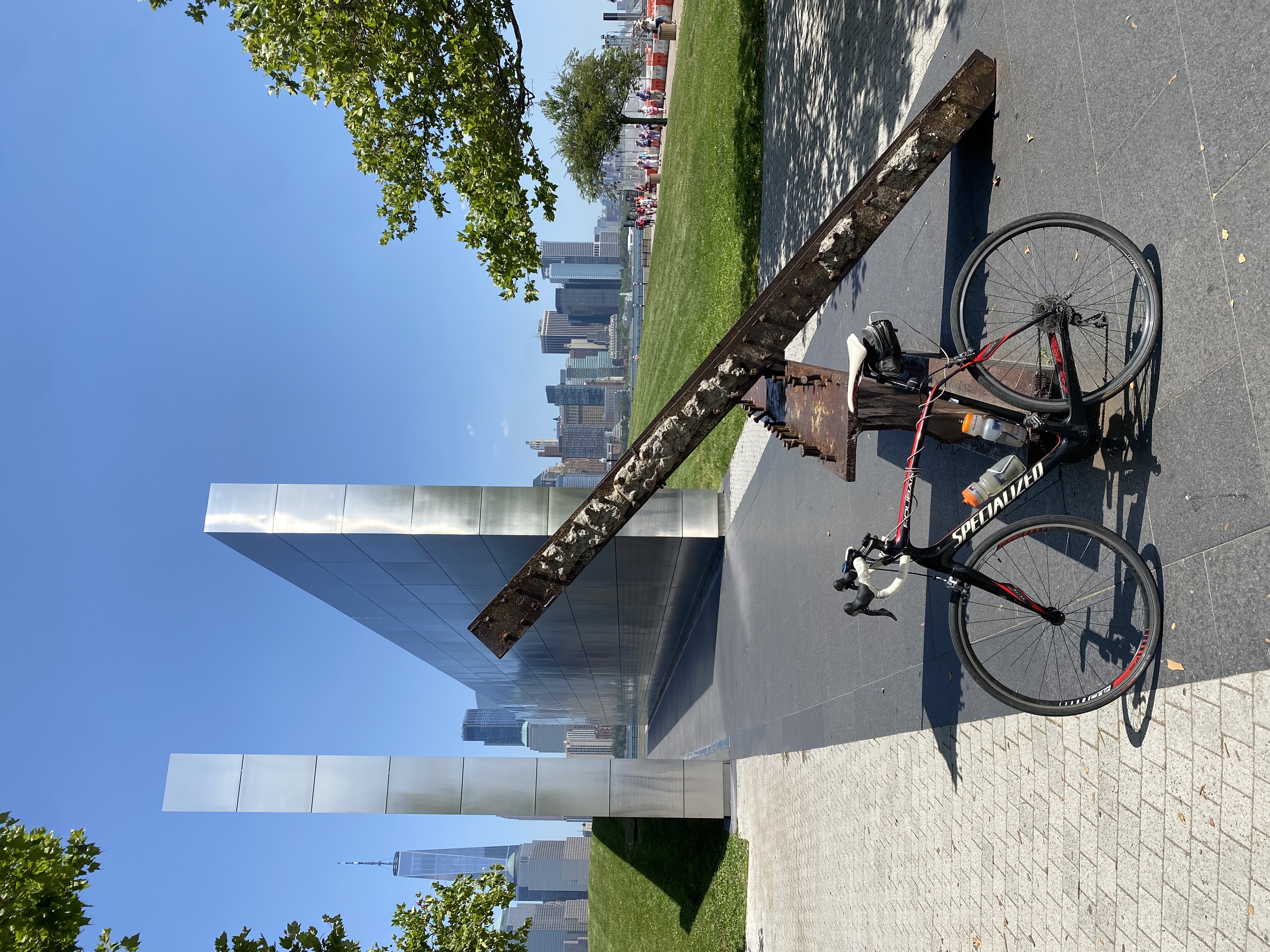 The Empty Sky Memorial in Jersey City