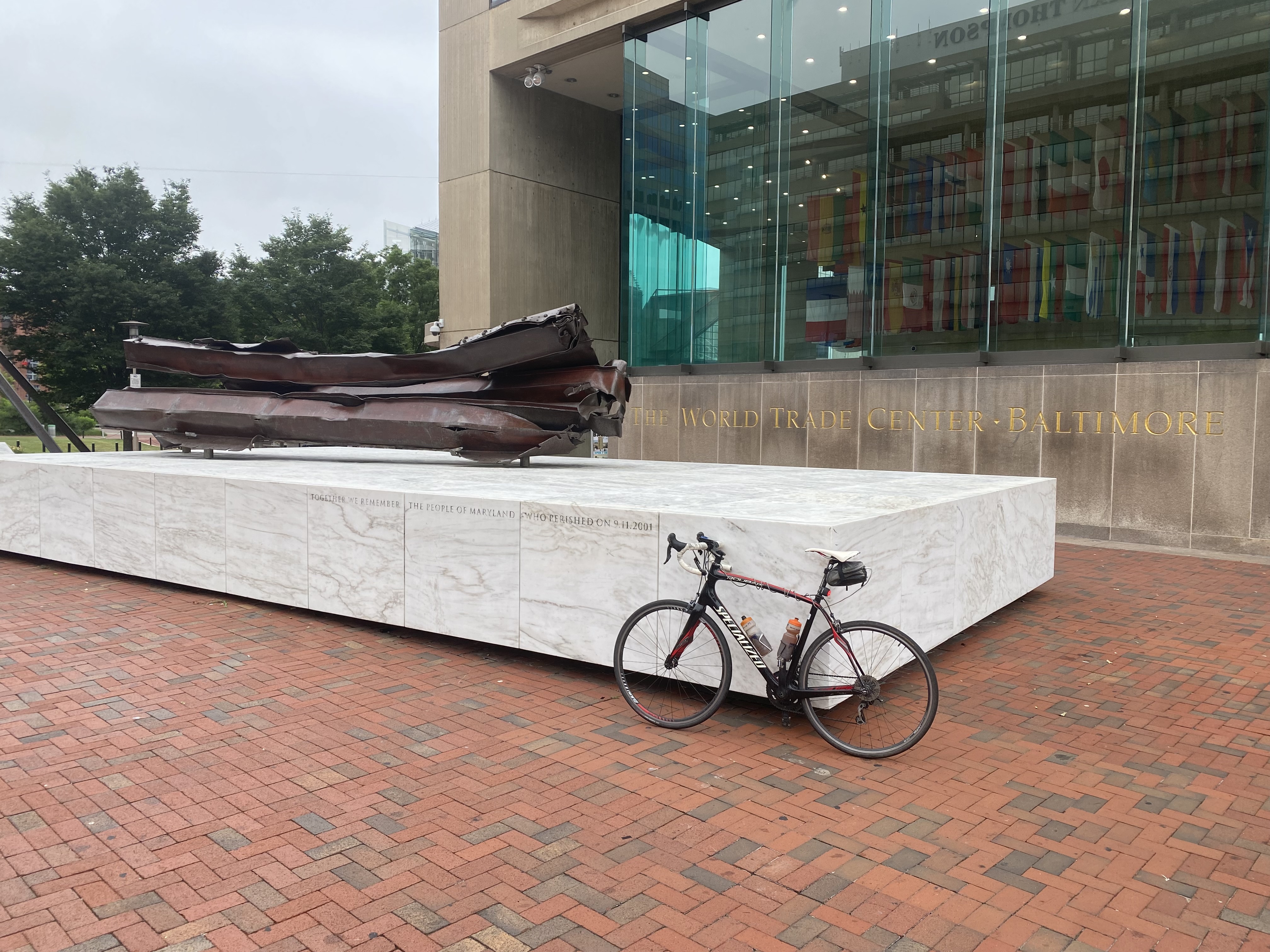 9/11 Memorial of Maryland in Baltimore, MD