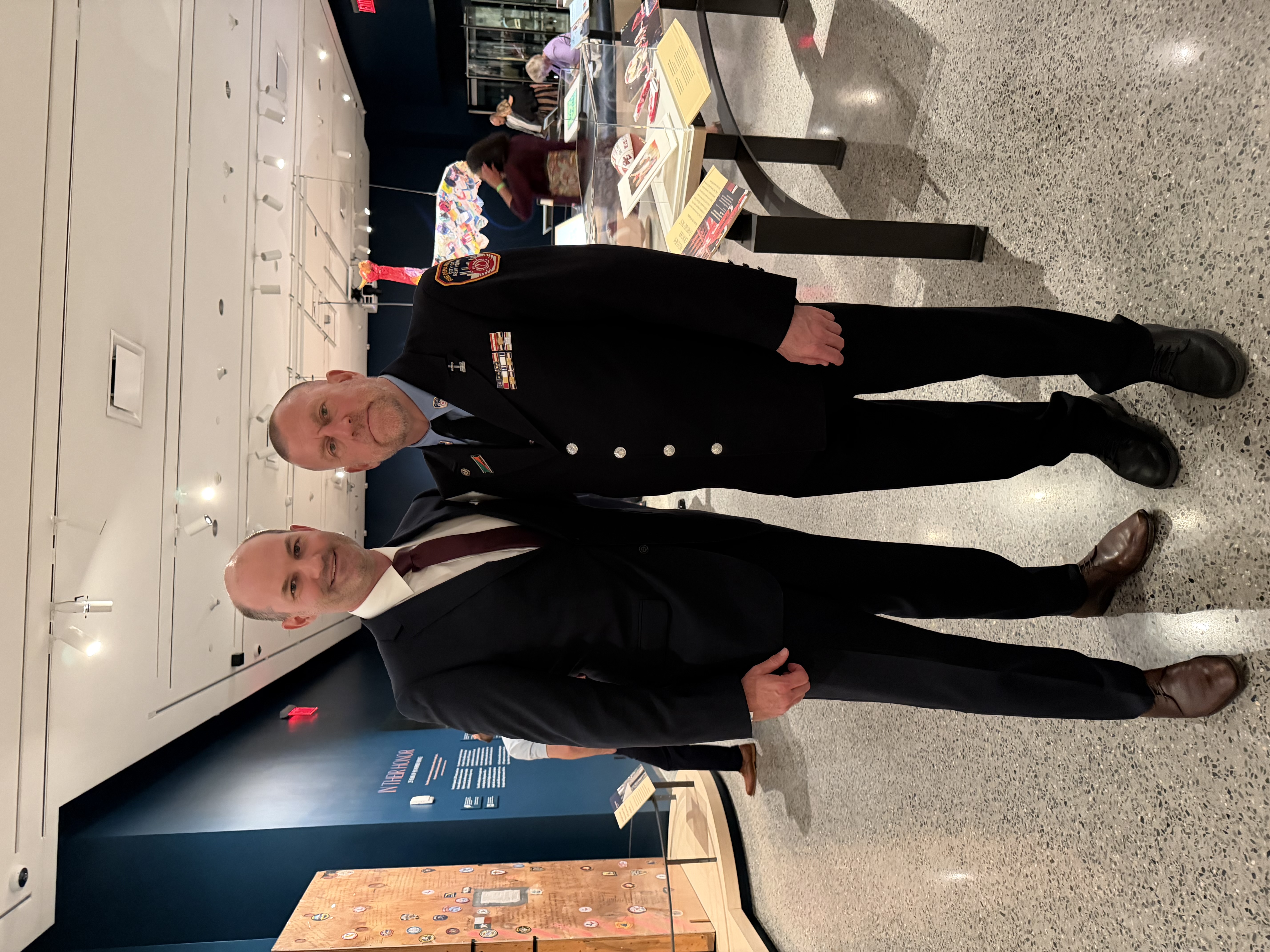 Alliance Board Chair Matt Harris and 9/11 Survivor Tim Brown